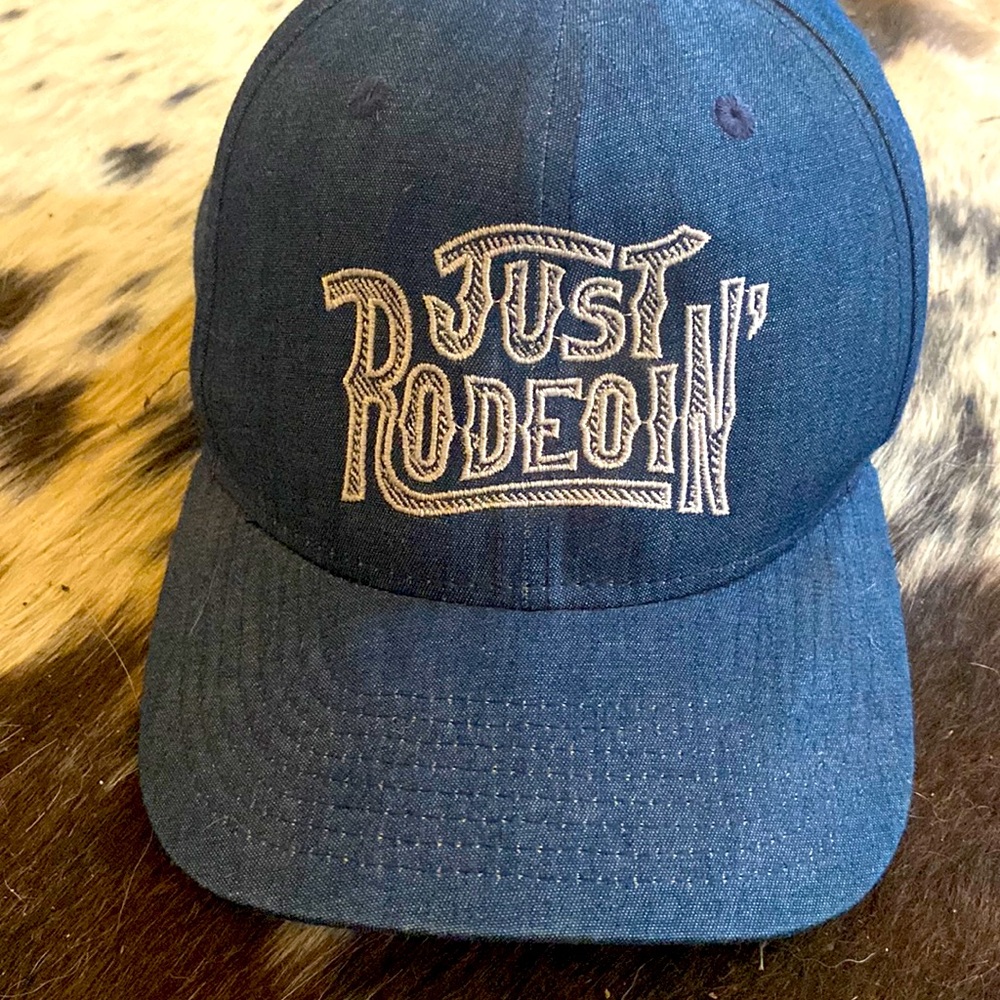 Dale Brisby JUST RODEOIN’ hat